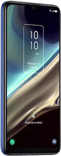 TCL 406s Dual SIM (3GB/64GB) Galactic Blue view 4