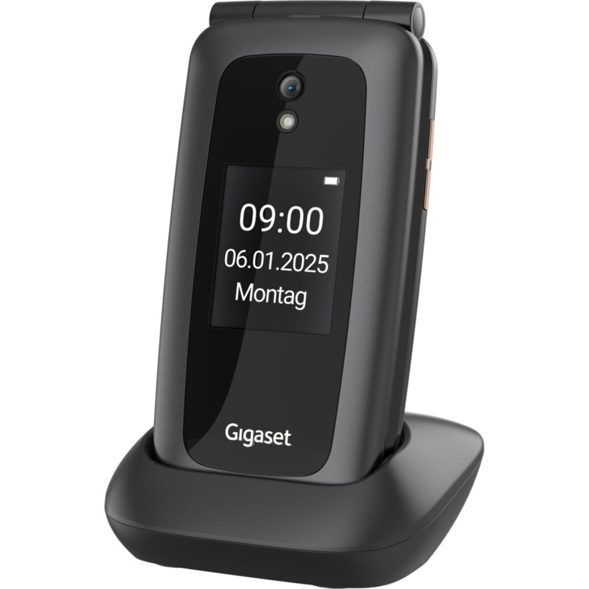 Gigaset GL795 Dual SIM Mobile Phone with Large Buttons Gray – vizualizare 5