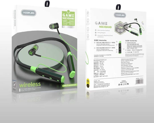 Yesplus YS-611 In-ear Bluetooth Handsfree Earphones Black view 5