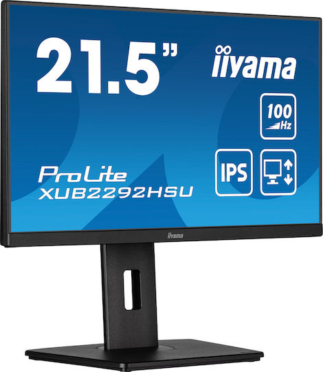 Iiyama ProLite XUB2292HSU-B6 IPS Monitor 22" FHD 1920x1080 view 2