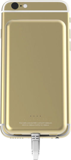 Scosche magicPACK Lightning Power Bank 4000mAh Gold view 2