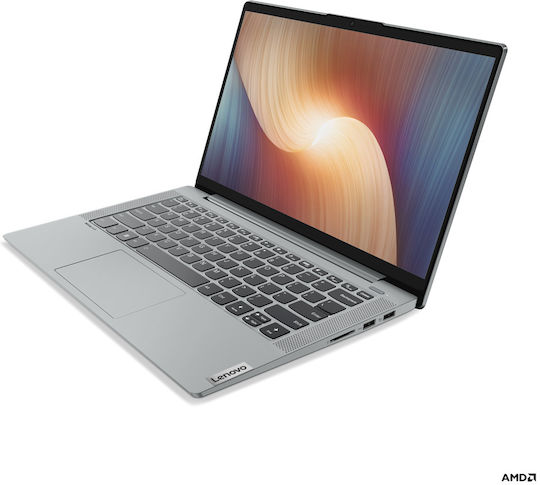 Lenovo IdeaPad 5 14ABA7 14" IPS FHD (Ryzen 7-5825U/8GB/512GB SSD/W11 S) Cloud Grey (GR Keyboard) view 2