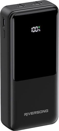 Riversong Horizon 20 Pro Power Bank 20000mAh 22.5W With USB-A Output Port And USB-C Output Port Black view 5