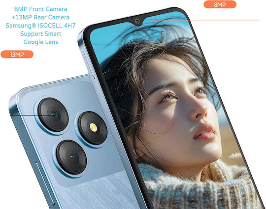 BlackView Wave 8C Dual SIM (2GB/64GB) Dawn Blue view 5