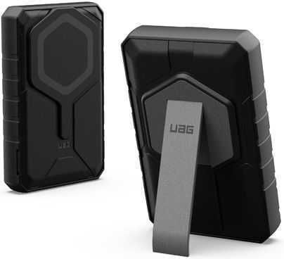 UAG Rugged MagSafe Power Bank 10000mAh 20W with USB-A Port and USB-C Port Black/Grey
