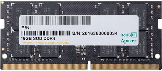 Apacer 16GB DDR4 RAM with 3200 Speed for Laptop (AS16GGB32CSYBGH) view 2