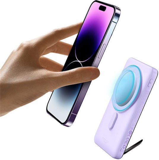 Baseus MagSafe Power Bank 10000mAh 20W with USB-C Port Purple vista 4