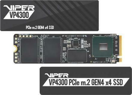 Patriot Viper VP4300 SSD 1TB M.2 Type with PCI Express 4.0 Communication Protocol and Heatsink PS5 Compatible view 2