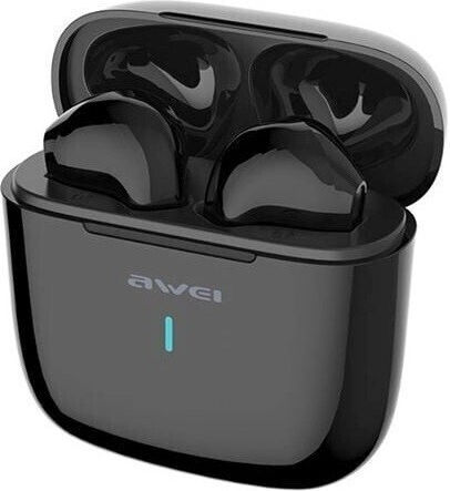 Awei T26 Earbud Bluetooth Handsfree Earphones with Charging Case Black view 5
