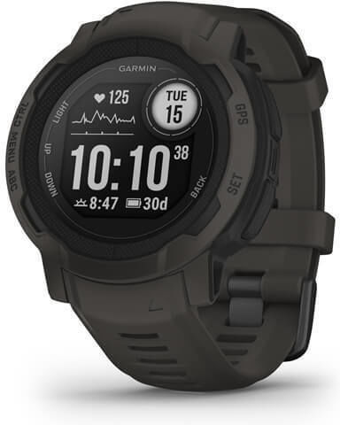 Garmin Instinct 2 45mm Waterproof Smartwatch with Heart Rate Monitor (Graphite) view 2
