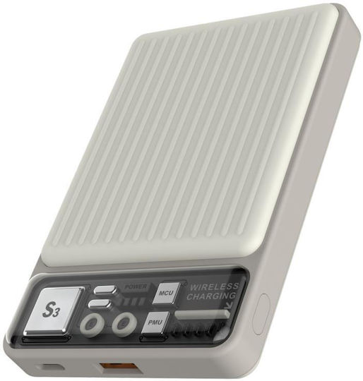 Devia Power Bank 10000mAh 22.5W with USB-A Port Power Delivery White