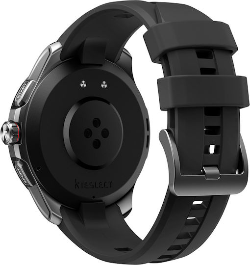 Kieslect Actor Ceramic Waterproof Smartwatch with Heart Rate Monitor (Black) view 2