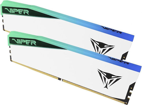 Patriot Viper Elite 5 DDR5 48GB RAM with 2x24GB Modules for Desktop PVER548G70C32KW view 2