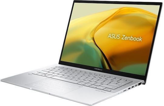 Asus Zenbook 14 UX3402VA-KP768W 14" IPS QHD+ (i7-13700H/16GB/1TB SSD/W11 Home) Foggy Silver (GR Keyboard) view 4