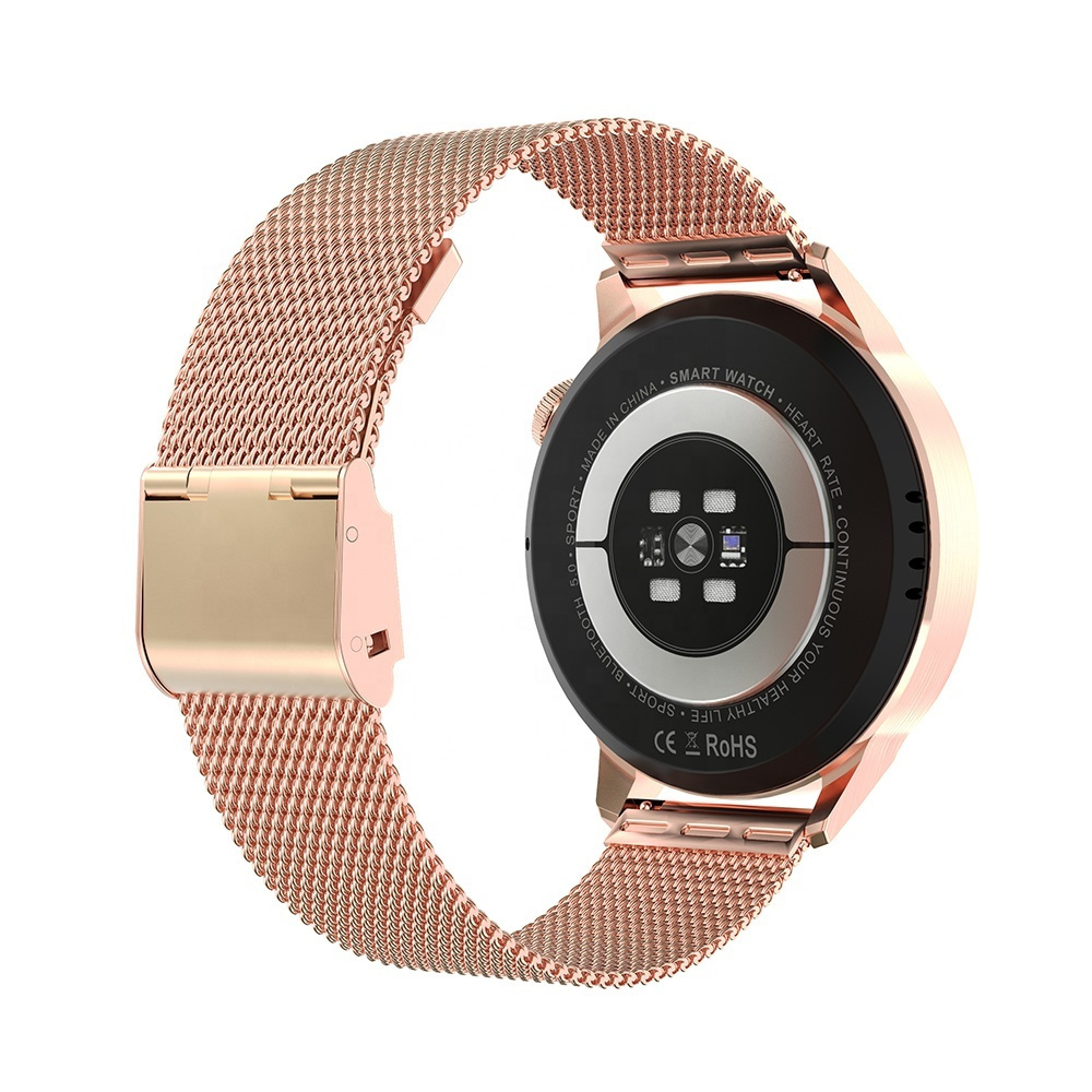 ISP LikeSmart Fantastic FiT Aluminium Smartwatch with Heart Rate Monitor (Gold) vista 6