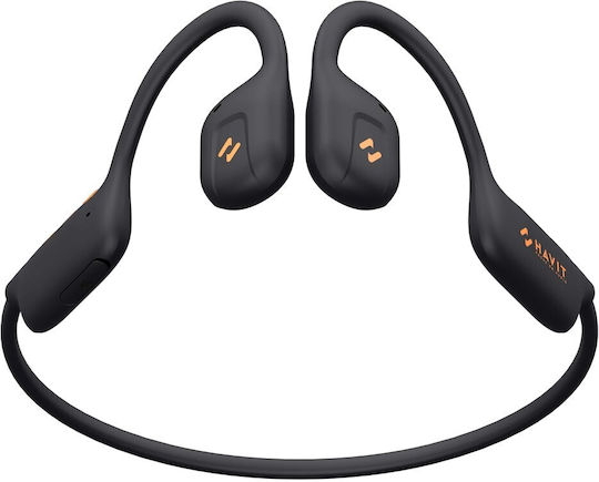 Havit Freego1 Air Bone Conduction Bluetooth Handsfree Earphones with Sweat Resistance Black vue 4