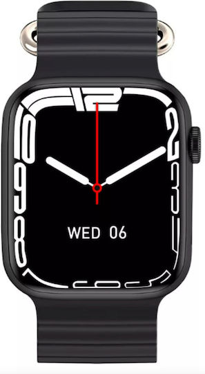 X10 Pro 3 44mm Smartwatch with Heart Rate Monitor (Black) view 4