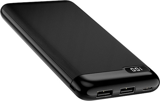 Setty Power Bank 10000mAh with 2 USB-A Ports Black view 4
