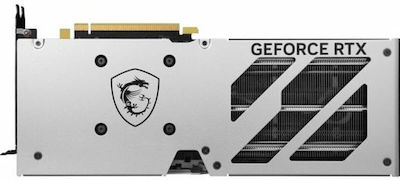 MSI GeForce RTX 4060 Ti 16GB GDDR6 Gaming X Slim White Graphics Card vue 4