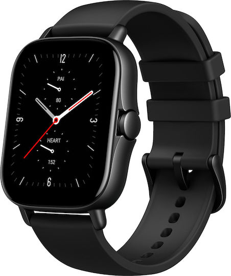 Amazfit GTS 2e Aluminium 43mm Waterproof Smartwatch with Heart Rate Monitor (Obsidian Black) view 3