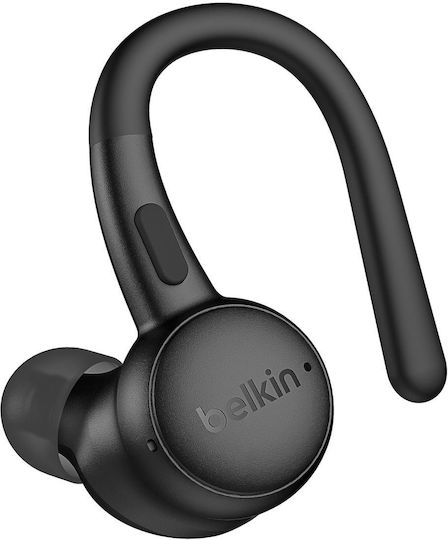 Belkin SoundForm ActiveFit In-ear Bluetooth Handsfree Earphones with Sweat Resistance and Charging Case Black view 2