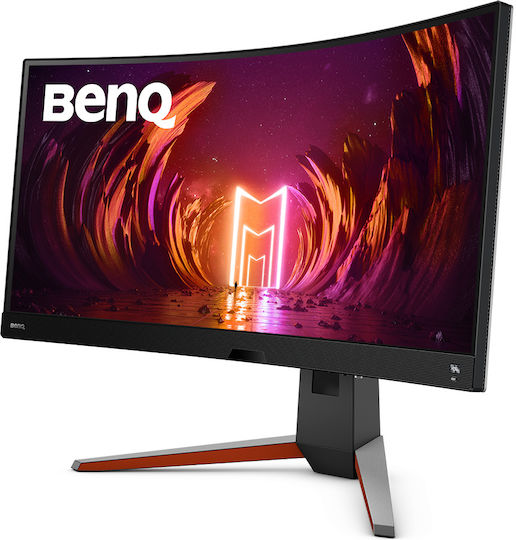 BenQ Mobiuz EX3410R Ultrawide VA HDR Curved Gaming Monitor 34" QHD 3440x1440 144Hz with Response Time 2ms GTG view 3