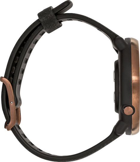 Polar Ignite 43mm Waterproof Smartwatch with Heart Rate Monitor (Copper Silicone) vue 4