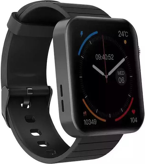 Bemi CID 2 Smartwatch with Heart Rate Monitor (Black) vue 5