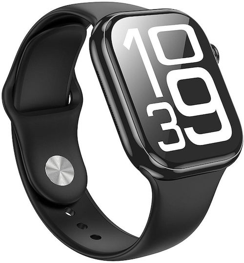 Hoco Y30 Smartwatch with Heart Rate Monitor (Black)