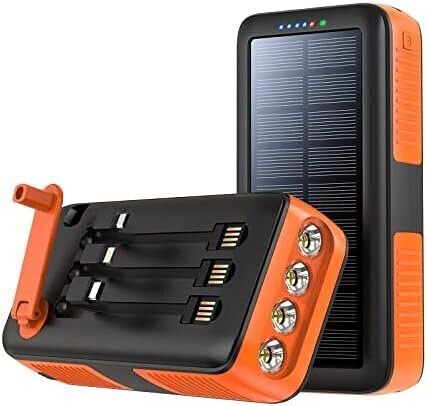 2GO Solar Power Bank 10000mAh view 1