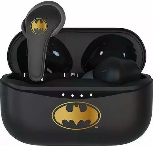 OTL DC Comics Batman In-ear Bluetooth Handsfree Earphones with Charging Case Black view 4