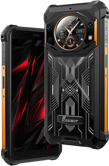 Fossibot F101 Pro Dual SIM (8GB/128GB) Durable Smartphone Orange view 6
