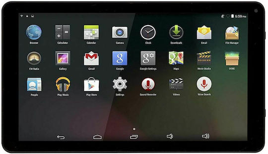 Denver TAQ-10252 10.1" Tablet (1GB/8GB) Black view 1