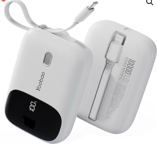 Yoobao LR10 Power Bank 10000mAh White