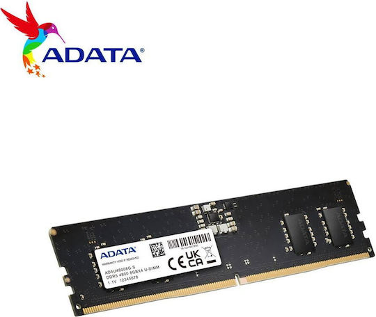 Adata DDR5 with Module 1x8GB and Speed 4800 for Laptop AD5S48008G-S view 2