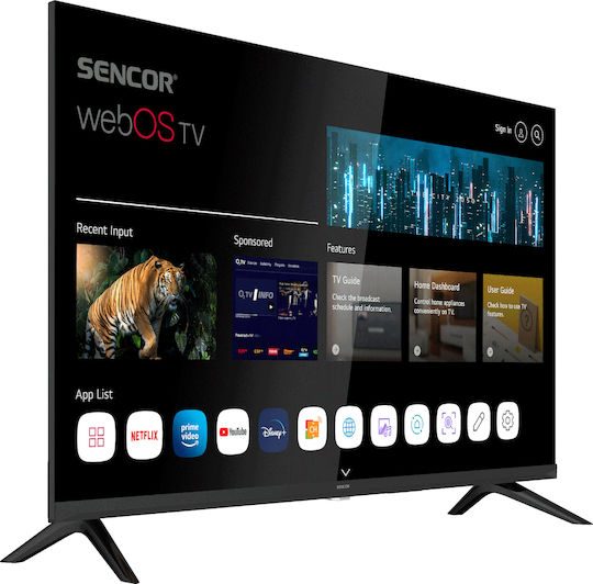 Sencor Smart Television 32" HD Ready LED SLE32S803TCSB HDR (2024) view 3