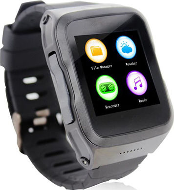 S83 Smartwatch with SIM and Heart Rate Monitor (Silver)
