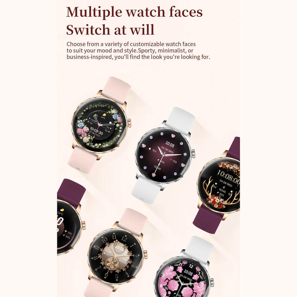 Smartwatch Microwear I220 Silver Steel view 4