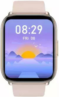 Oromed Oro Fit Pro Stainless Steel 46mm Waterproof Smartwatch with Heart Rate Monitor (Pink) view 2