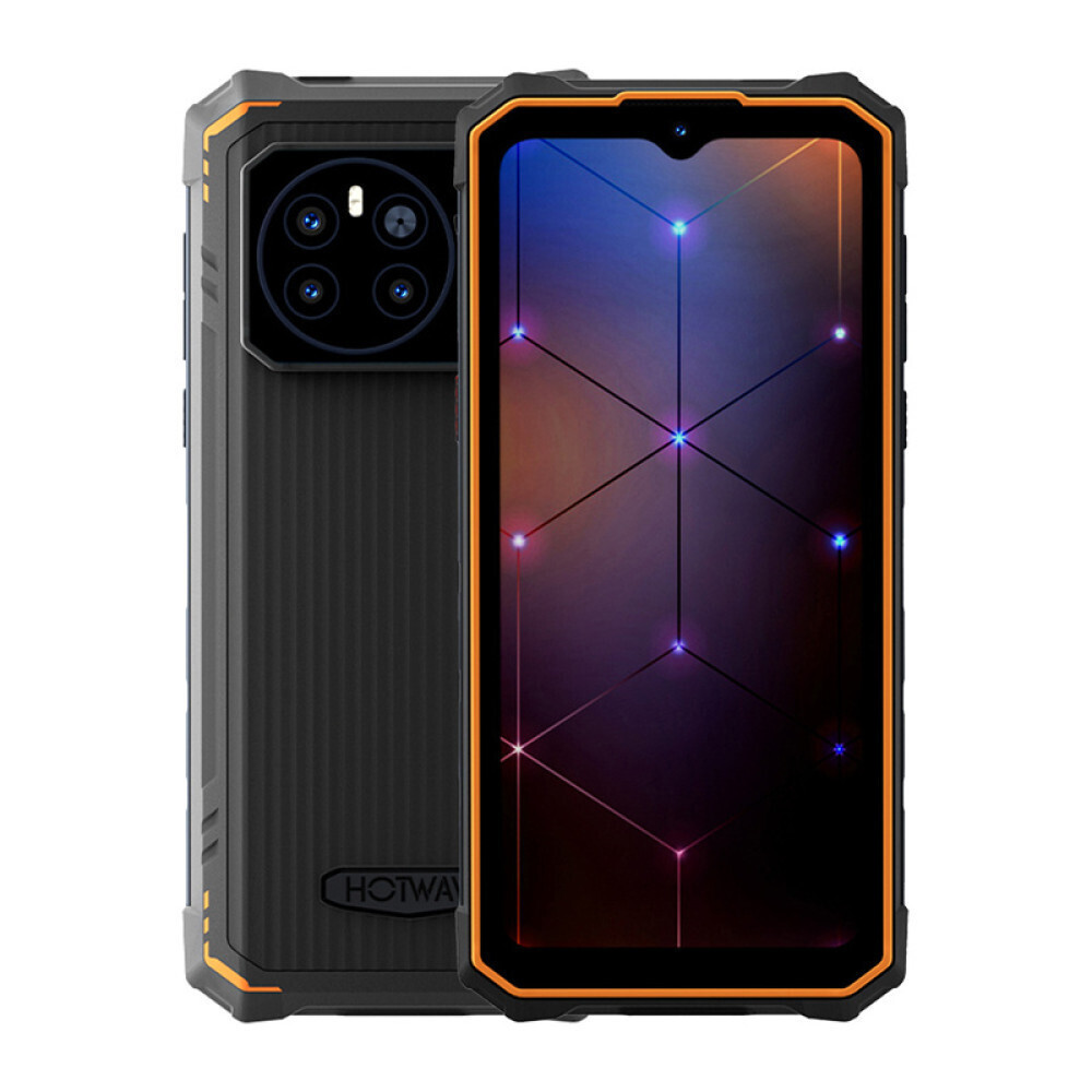 Hotwav Cyber 13 Dual SIM (8/128GB) Rugged Smartphone Orange view 1