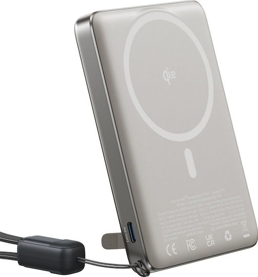Iniu Power Bank 10000mAh 45W with USB-C Port Gold view 2