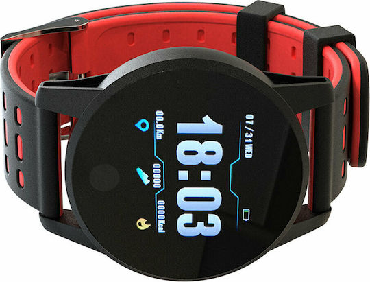 Powerpharm FT-X Smartwatch (Red) view 2