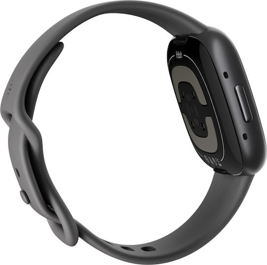Fitbit Sense 2 Aluminium Waterproof Smartwatch with Heart Rate Monitor (Shadow Grey / Graphite) view 4