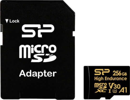 Silicon Power V30 microSDXC 256GB U3 V30 UHS-I 100MB/s With Adapter view 2