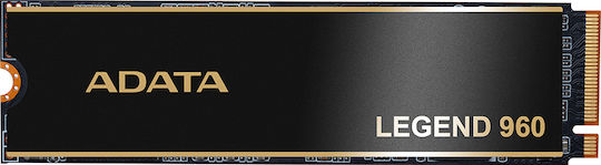 Adata Legend SSD 1TB M.2 Type with PCI Express 4.0 Connection and Heatsink PS5 Compatible ALEG-960-1TCS view 3