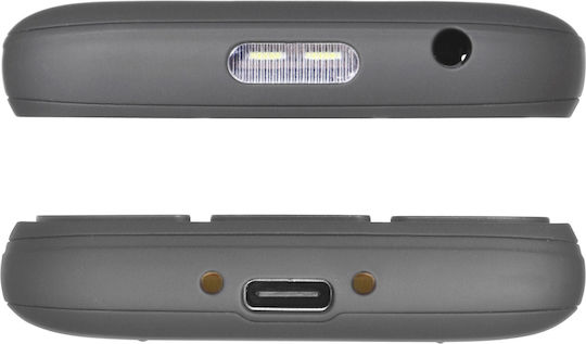 Panasonic KX-TU160 Single SIM Mobile with Large Buttons Gray view 8