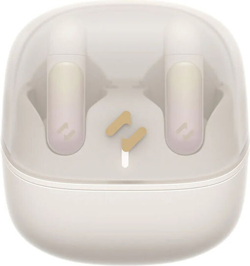 Havit TW980 Open Ear Bluetooth Handsfree Earphones with Sweat Resistance and Charging Case Beige vista 2