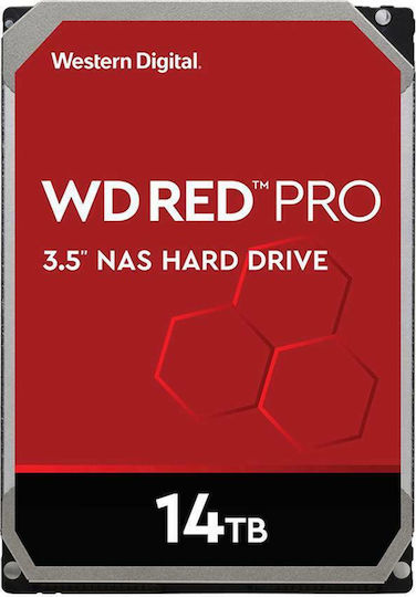 Western Digital Red Pro 18TB HDD Hard Drive 3.5" SATA III 7200rpm with 512MB Cache for NAS / Server WD181KFGX view 2