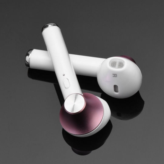 TWS EP003 Earbud Bluetooth Handsfree Earphones with Charging Case White view 3