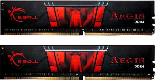 G.Skill Aegis DDR4 32GB RAM with 2x16GB Modules and Speed 3200 for Desktop F4-3200C16D-32GIS